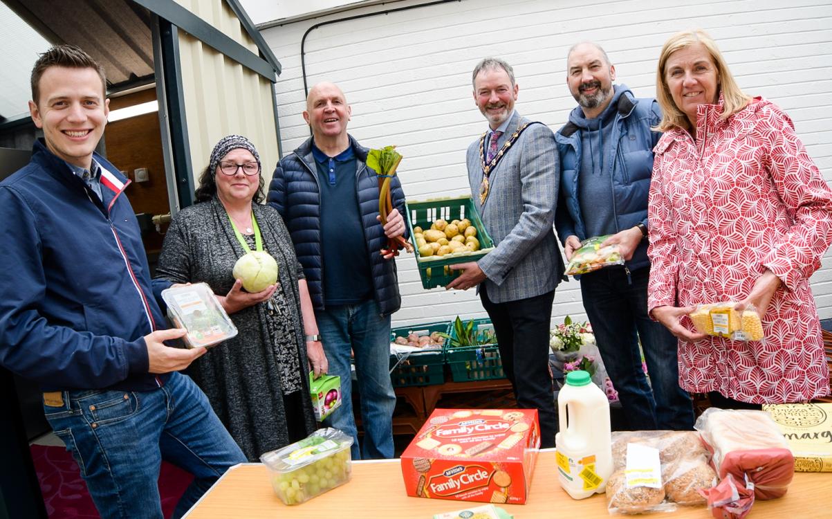 Greenisland community Fridge Opening 17 May 2022