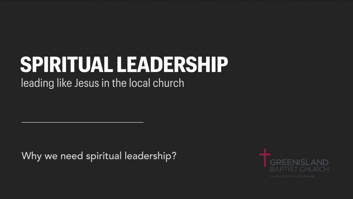 Spiritual Leadership - Cover Image